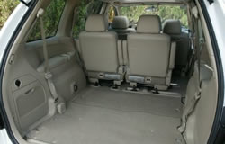 2004 Mazda MPV cargo room