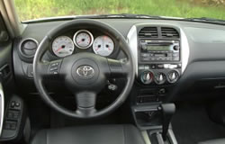2004 Toyota RAV4 dashboard