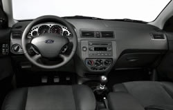 2005 Ford Focus dashboard layout