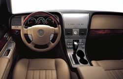 2005 Lincoln Aviator dashboard