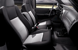 2009 Ford Ranger XLT 60/40 cloth interior