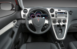 2009 Pontiac Vibe dashboard