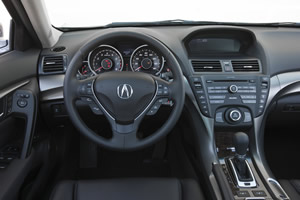2012 Acura TL Dashboard Navigation System