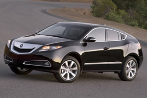 2012 Acura ZDX MSRP from $46,120