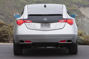 2012 Acura ZDX rear view