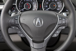 2012 Acura ZDX steering wheel