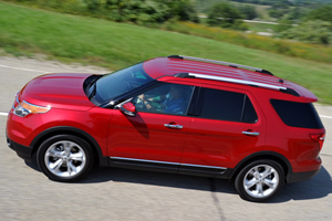 2012 Ford Explorer side view