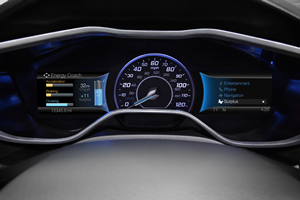 2012 Ford Focus Electric instrument cluster