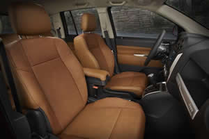 Compass interior - leather seats