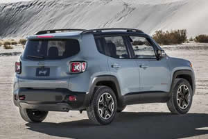 2016 Jeep Renegade Trailhawk - rear view