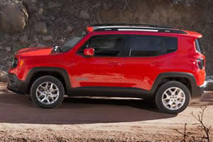 2016 Jeep Renegade Latitude - side