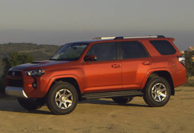 Toyota 4Runner Curb Weights 
